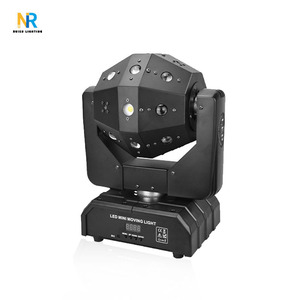 16 cái * 3 wát LED Mini <span class=keywords><strong>cubix</strong></span> di chuyển đầu Bóng Đá Ánh sáng chùm tia laser nhấp nháy 3in1 DMX LED di chuyển đầu ánh sáng sân khấu cho DJ Disco Đảng - Product Image 2
