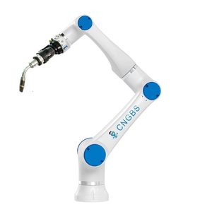 6-Achsen-CNGBS 10kg Nutzlast roboterarm mit Schweiß brenner und Megmet-Schweiß maschine für das Lasers ch weißen