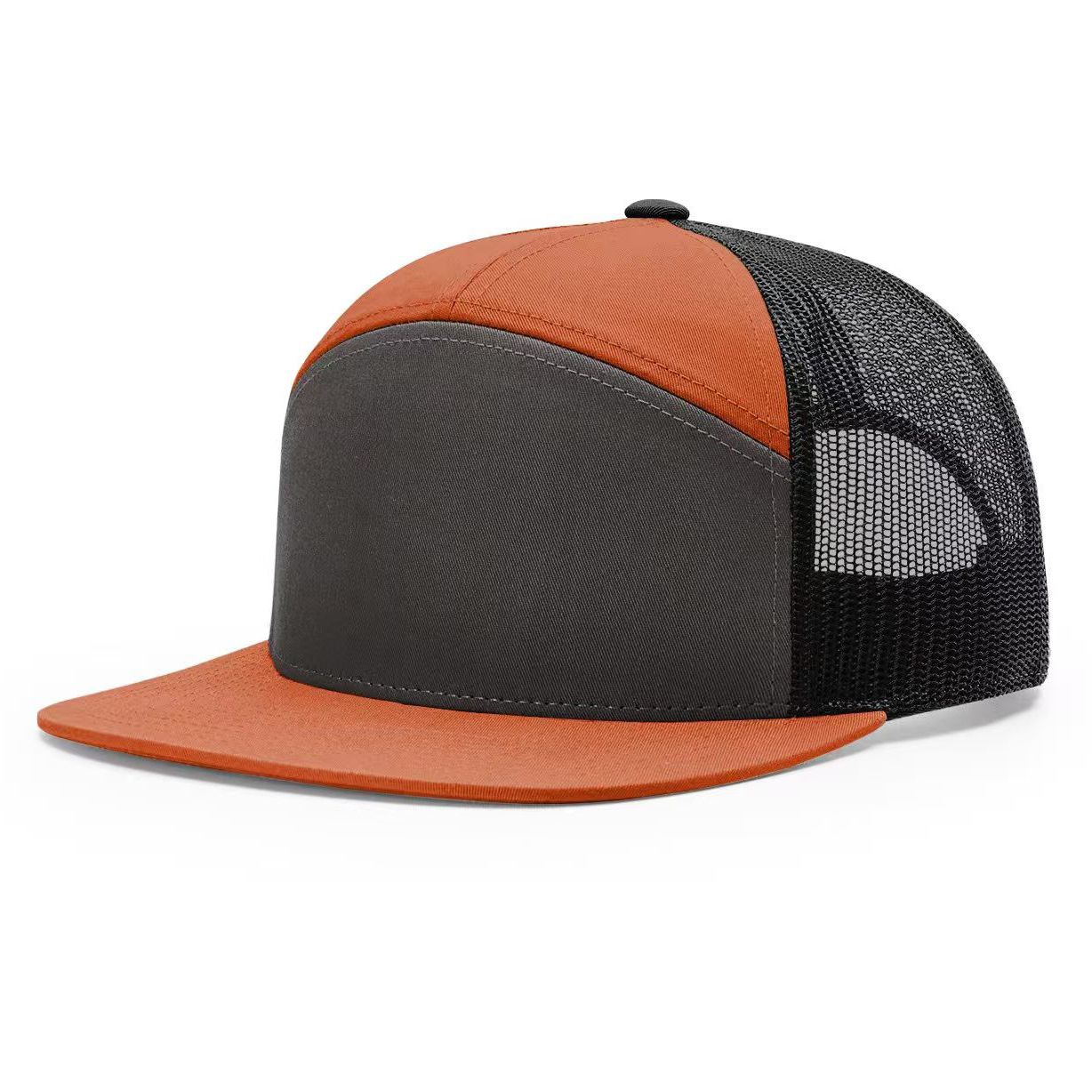 Charcoal+Burnt Orange+Black