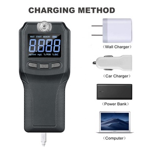 Xách tay cao chính xác hơi thở rượu Checker rượu Detector cho xe điều khiển rượu <span class=keywords><strong>Tester</strong></span> breathalyzer - Product Image 3