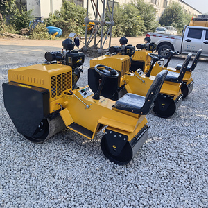 Long780 kg uygun maliyetli sürüş-sıkıştırma için koltuklu küçük Mini yol silindiri - Product Image 2