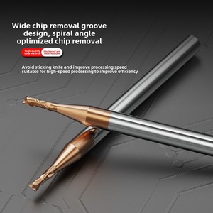 55 derece küçük çaplı mikro ondalık düz freze kesicisi sabit bilyalı kesici düz kesici içerir - Product Image 3
