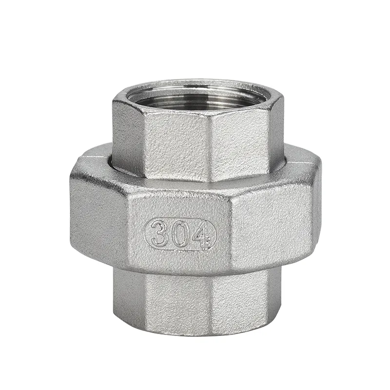 Factory Direct Sale pipe fitting flange de aço inoxidável 304 316 Fêmea União Rosqueada