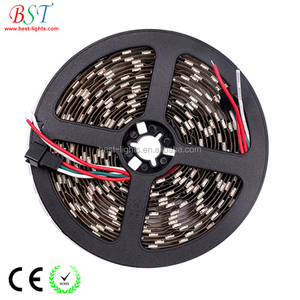 Adresli WS2812B 5V RGB RGBW SK6812 LED şerit programlanabilir Programmable 15 12V RGB 30/72/96/144leds/m LED ışık şerit tek LED kesilebilir - Product Image 5