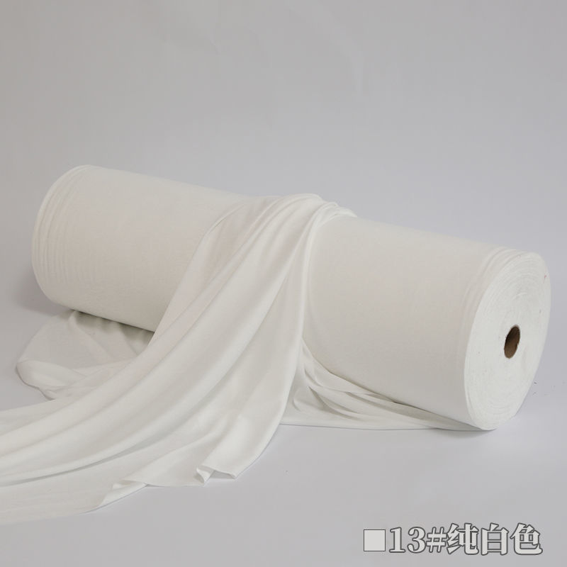 Paño de seda de la leche blanca pura del estiramiento