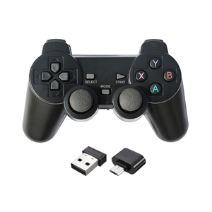 2,4 ГГц беспроводной геймпад OEM USB игровой контроллер USB джойстик для ПК PS2/PS3 видеоигровая консоль Android TV BOX Телефон - Product Image 1