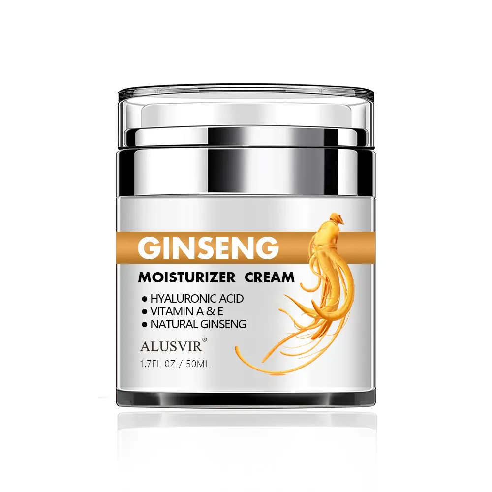 Op Maat Gemaakte Huismerk Huidverzorging Gezichtsverzorging Hydraterende Anti-Aging Whitening Ginseng Huidverzorging Dag En Nacht Crème & Lotion