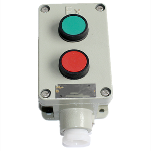 Interruttore scatola di controllo impermeabile IP65 interruttore in alluminio antideflagrante pulsante di arresto di emergenza - Product Image 2