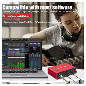 Interface Audio Studio Usb Sound Card Bundle Oem Ios daw Recording Studio Audio Interface - Product Image 4