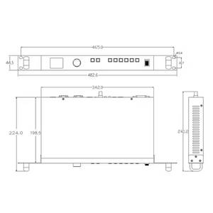 <strong>Linsn</strong> All-in-one X100 Processor Equipped <strong>Led</strong> <strong>Display</strong> Video Processor Dual Port <strong>Display</strong> <strong>Screen</strong> With Card Feed Feature - Product Image 1