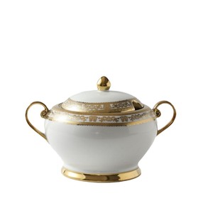 Basit stil kabartmalı altın seramik yemek tabağı restoran dereceli plaka ile altın kenar meyve kek ekran için dayanıklı seramik Set - Product Image 5