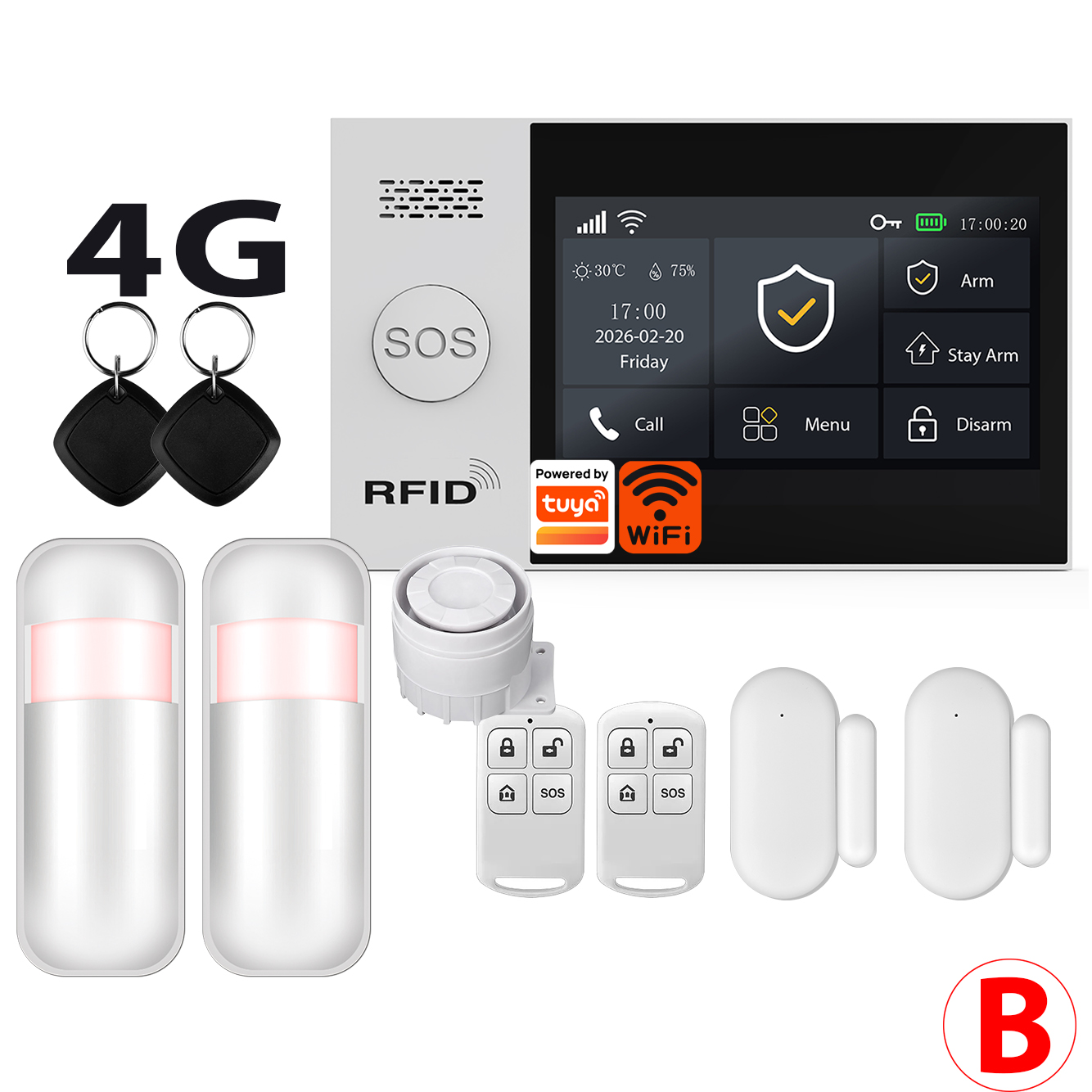 White 4G-107-Set B