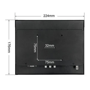 Wholesale 9.7 Inch TFT <strong>Monitor</strong> Small Size 9.7&quot; <strong>LCD</strong> Digital <strong>with</strong> VGA AV <strong>BNC</strong> Wall Mounted Audio DC <strong>Input</strong> for Industrial Equipment