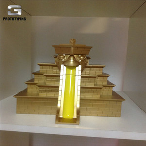 世界著名建筑模型旧金山建筑模型，三维快速成型聚树脂三维建筑模型