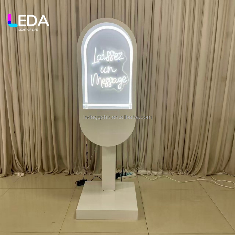 White booth