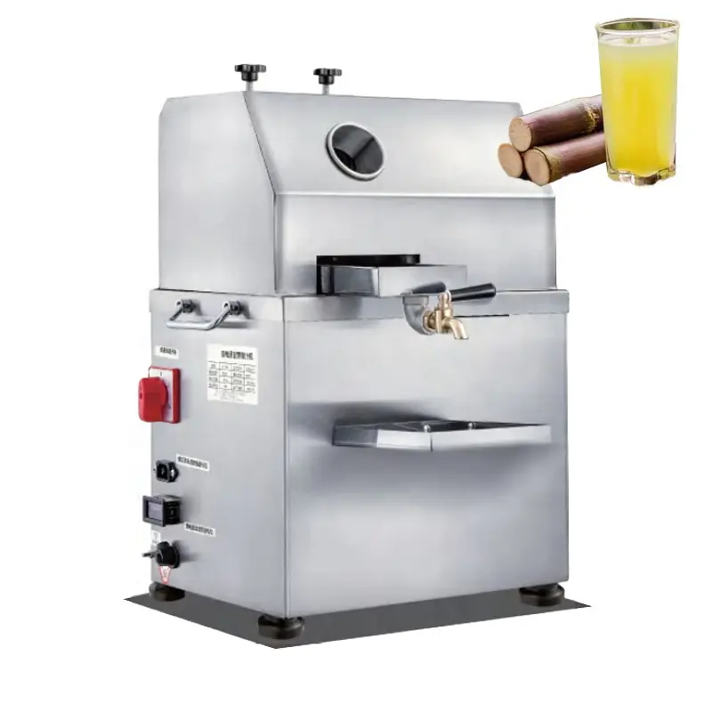 Presse-canne à sucre industriel, petite taille, 220V, 300 KG/H pour jus de fruits