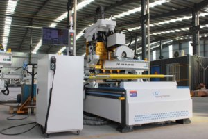 JINAN M-shine 5 Axis Cnc Router Atc Machine con dispositivo giratorio y enrutador de cabeza oscilante - Product Image 2