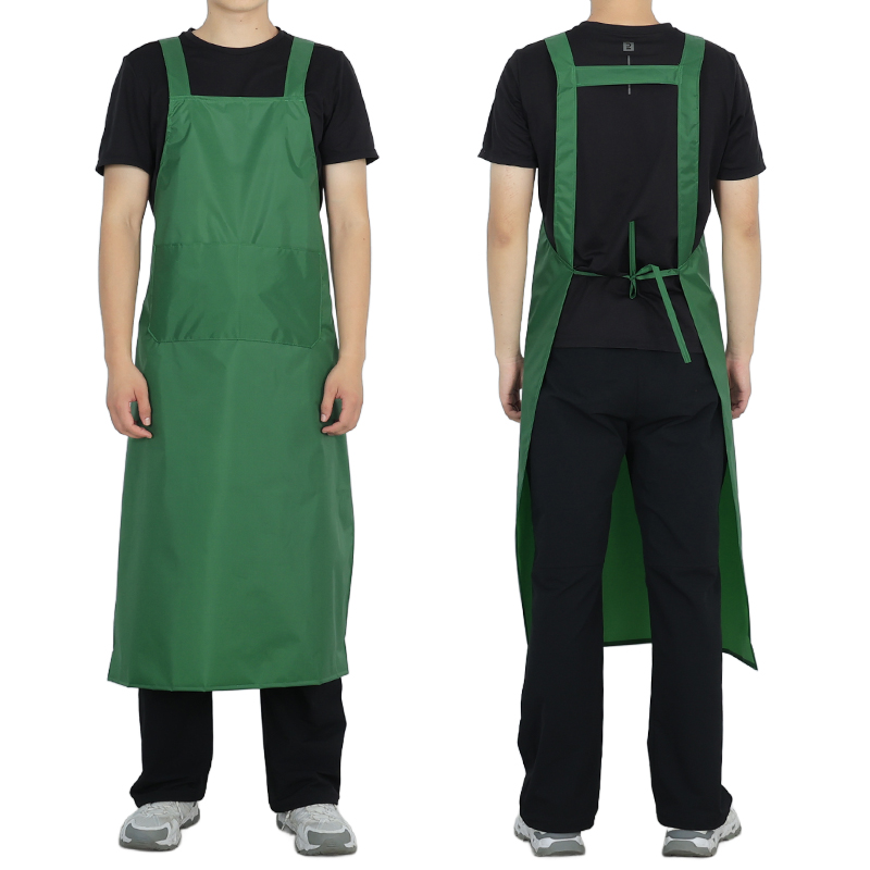 Delantal verde manzana