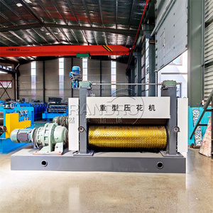 Máy dập nổi kim loại nặng randro máy dập nổi tấm thép không gỉ chống trượt 6-9mm - Product Image 2