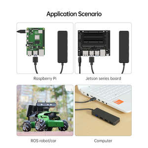 Extensor HUB USB3.0 Compatible con Ros Robot/Car Raspberry Pi Jetson Series Boards - Product Image 3