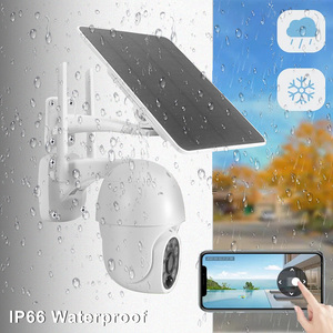 3MP Low Power Night Vision CMOS Sensor Built in Mic Reset Function SD Micro <strong>Memory</strong> Card Options HD Solar Indoor Security <strong>Camera</strong>