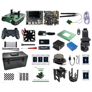 Transbot ROS Crawler-Stil Roboterunterstützung für schnelle Montage Roboterarm basierend auf ROS und Python Programmierung für Jetson NANO SUB