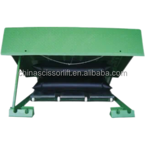 Fabbrica su misura ponte fisso d'imbarco 6-15t stazionario Dock livellatore con labbro pieghevole per Container carico e scarico - Product Image 3