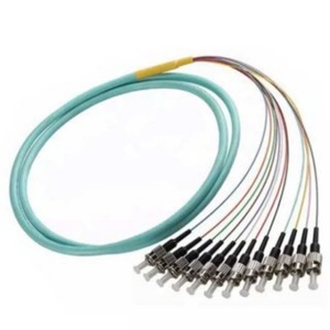 12 renk Fiber optik paket Pigtails LC SC ST FC APC UPC ile 0.9mm ST OM3 OM4 FTTH kullanımı için - Product Image 1