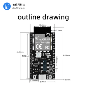 Ai-Thinker <strong>WiFi</strong>+ Bluetooth 5.0 <strong>Module</strong> Ai-WB2-32S-KIT Development Board /PCB Antenna Type-C <strong>Interface</strong>