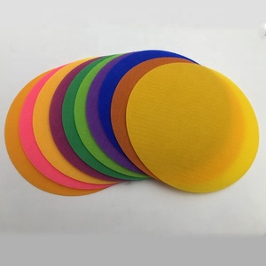 Alfombra de Velcro Multicolor, rotuladores, círculos, puntos, gancho y bucle para aula - Product Image 1