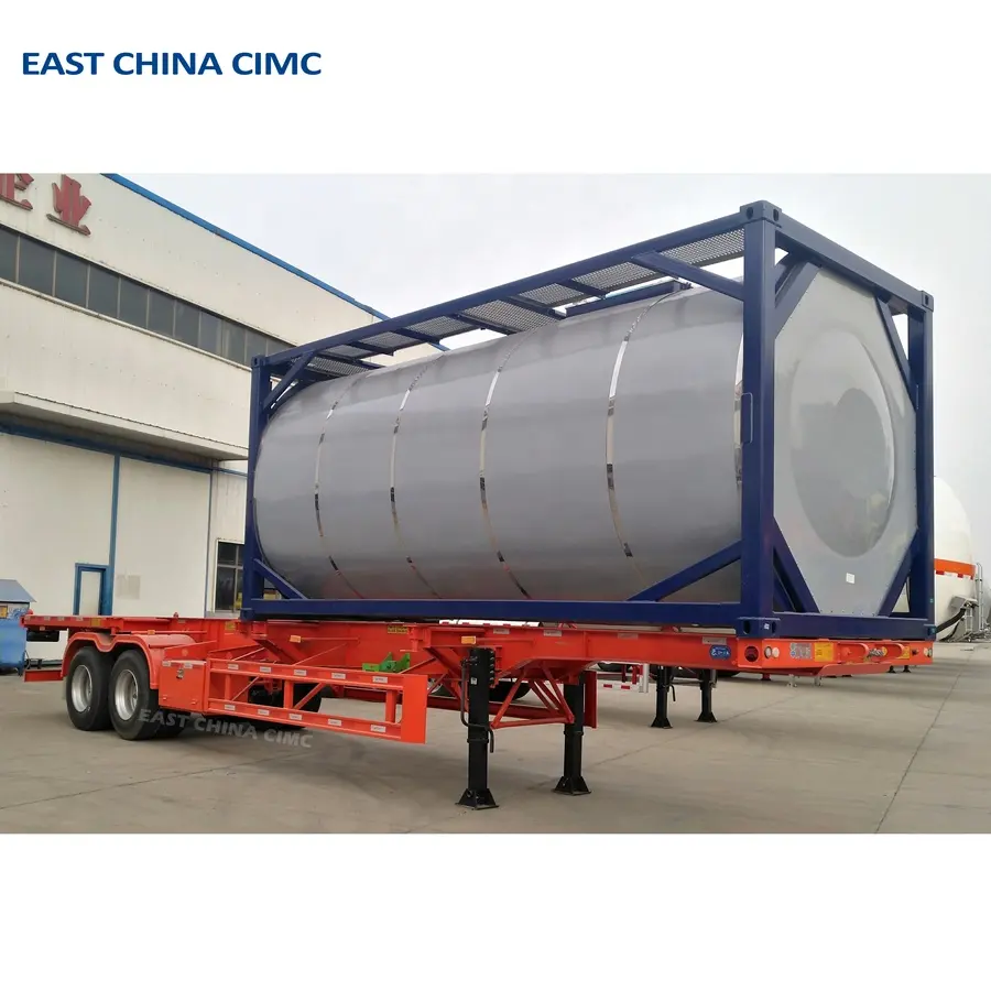 Satılık CIMC ISO Tank konteyner 20ft 40ft