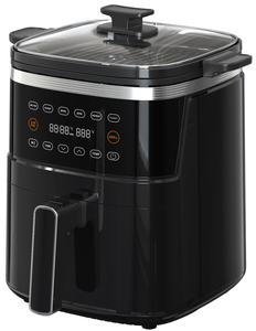 Friggitrice multifunzione Antronic 5L con griglia nuova funzione con 6 programmi di cottura