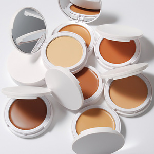 High Quality Makeup Soft Texture Cream Foundation <strong>Compacts</strong> <strong>Make</strong> up Dark Skin Cream Foundation Palette - Product Image 3