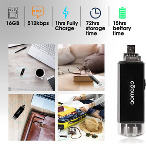 3 in 1 Muti funzionale registratore vocale USB Flash Drive Mini OTG USB Stick Recorder