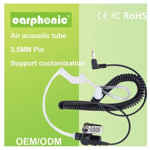 Tai nghe đơn 3.5mm EARPHONIC dành cho bộ đàm, tai nghe ống âm, tai nghe <span class=keywords><strong>radio</strong></span> 2 chiều - Product Image 1