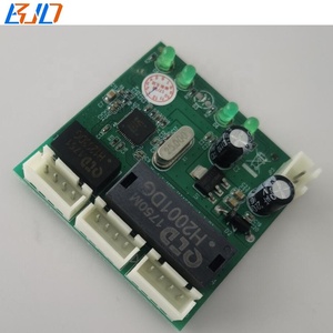 3ポート4ピンイーサネットスイッチDC5V 0.2ALanネットワークスイッチアンマネージド100Mbps - Product Image 5