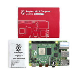 Official <strong>Raspberry</strong> <strong>Pi</strong> 4 Model B 4GB RAM Development Board 2.4G 5G WiFi for Bluetooth 5.0 4 Core <strong>CPU</strong> 1.5GHz 3 Speeder Education M