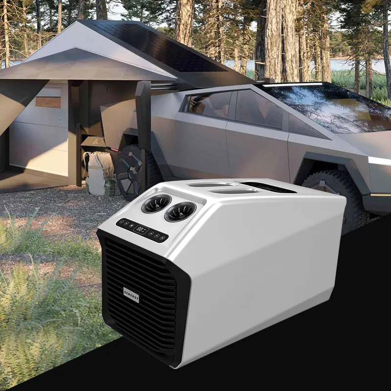 Senergy tenda 3500BTU portabel, AC mobil 12V RV untuk berkemah luar ruangan, gratis pemasangan 400W
