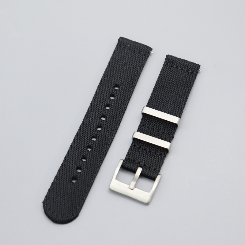 boucle noir-argent