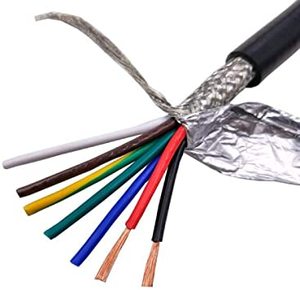 <strong>Custom</strong> Multi Core Shielded Cable 22awg 0.3mm Anti-interference <strong>Control</strong> Signal Cable Wire - Product Image 2