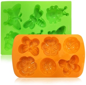 Non Stick <strong>Easy</strong> to Clean Reusable 6 Cavity Handmade Silicon <strong>Soap</strong> <strong>Making</strong> Molds Mold <strong>Soap</strong> Silicon Cake Tools - Product Image 3