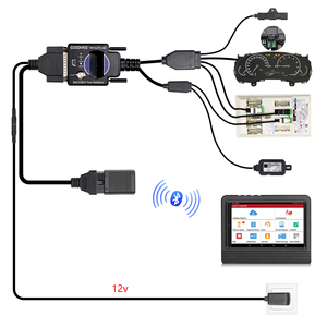2025 GODIAG BDC3/BCP-Programmier test plattform für BDC3-Diagnostik, Programmierung, Schlüssels ynchronisation