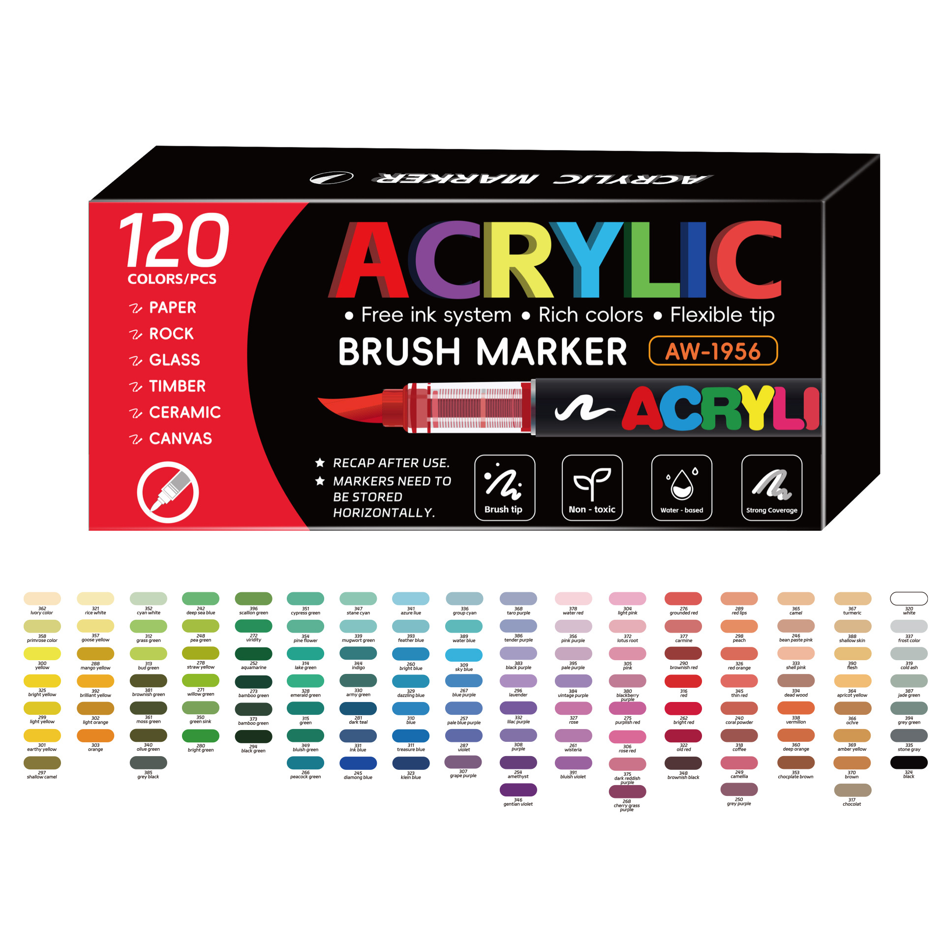 120 couleurs