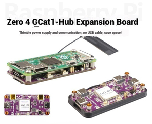 RPi0uCAT1 _ HUB-Erweiterungs karte für Raspberry Pi Zero 4G Cat1 Top Pin-Kommunikations-Plug-and-Play-Linux-Entwicklungs platine - Product Image 3