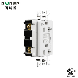 BAS-003 Barep modello domestico americano presa a muro 20A GFCI presa auto-Test a terra interruttore circuito di guasto gfci sbocco miglior prezzo - Product Image 3