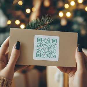 Пользовательский Логотип Печатный цифровой умный водонепроницаемый QR-Код упаковка липкий клей QR-код этикетка наклейка - Product Image 4