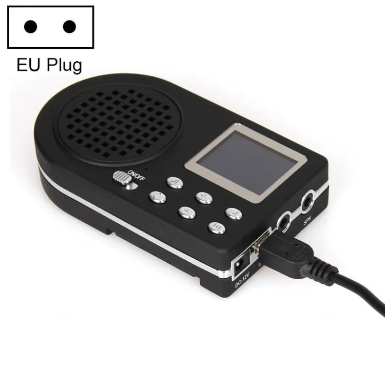 Mô-đun MP3 Đa Phương Tiện Ngoài Trời Mới Máy Nghe Nhạc MP3 Màn Hình LCD Người Gọi Chim Điện Tử Có Màn Hình Hiển Thị Điều Khiển Từ Xa Không Dây