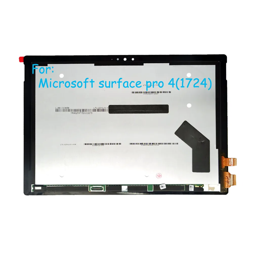 Microsoft Surface pro4 (1724) ディスプレイデジタイザーの交換用タブレットPCLCDタッチスクリーン