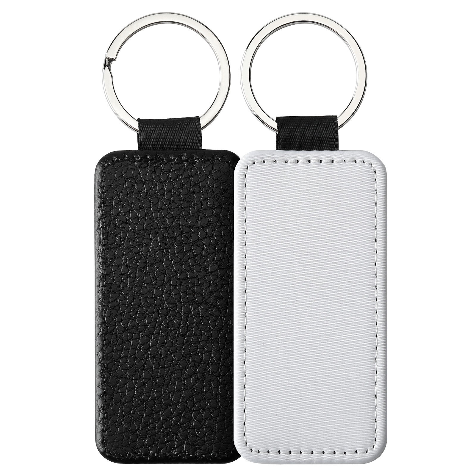 Black/White: Rectangle, 3.8 * 7.8 cm