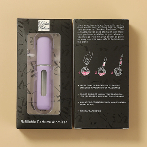 Custom Colorful <strong>5ml</strong> Empty <strong>Perfume</strong> Dispenser Bottle Easy to Take Refillable <strong>Perfume</strong> Atomizer Portability <strong>Perfume</strong> With Box - Product Image 4